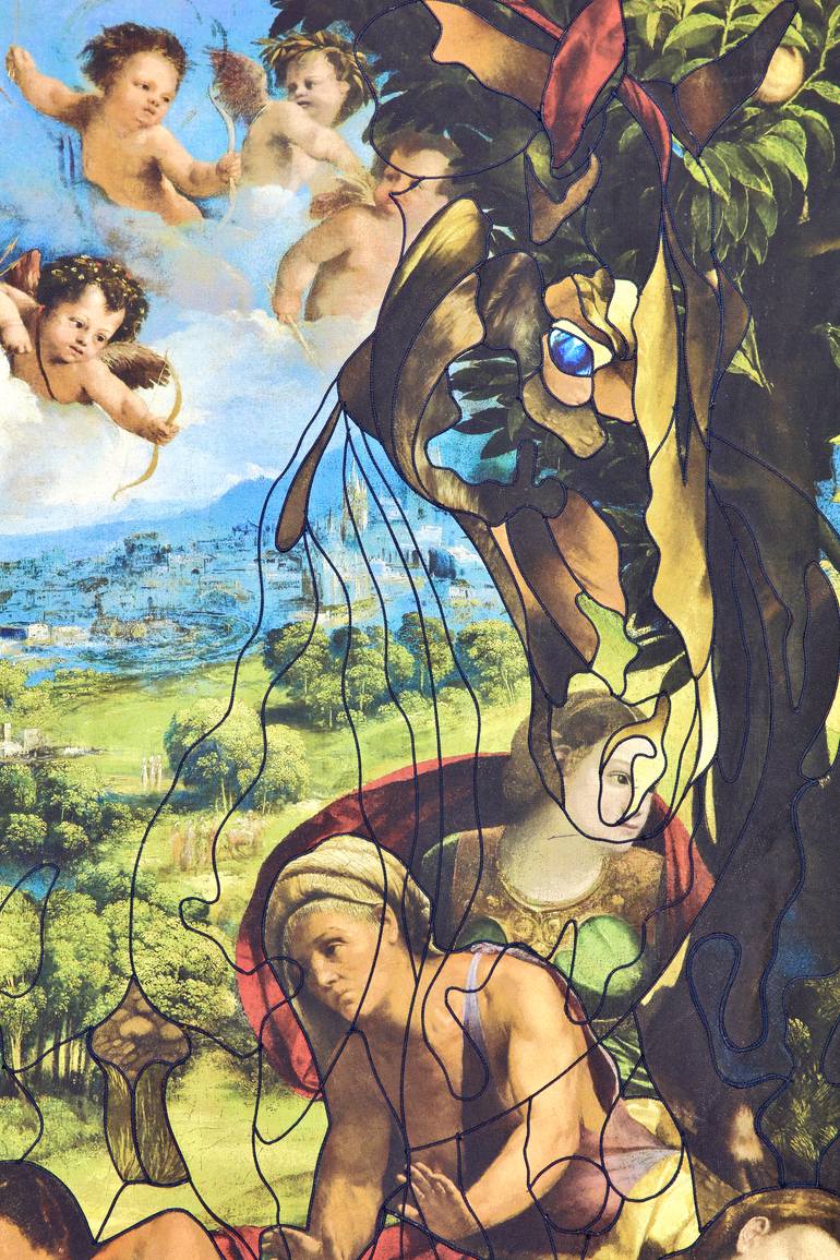 Original Contemporary Love Painting by Kostyantin Malginov