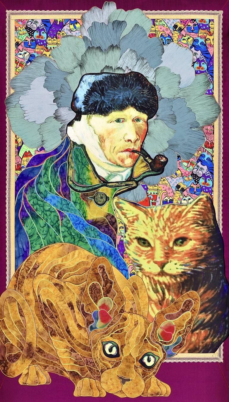 Print of Contemporary Cats Paintings by Kostyantin Malginov