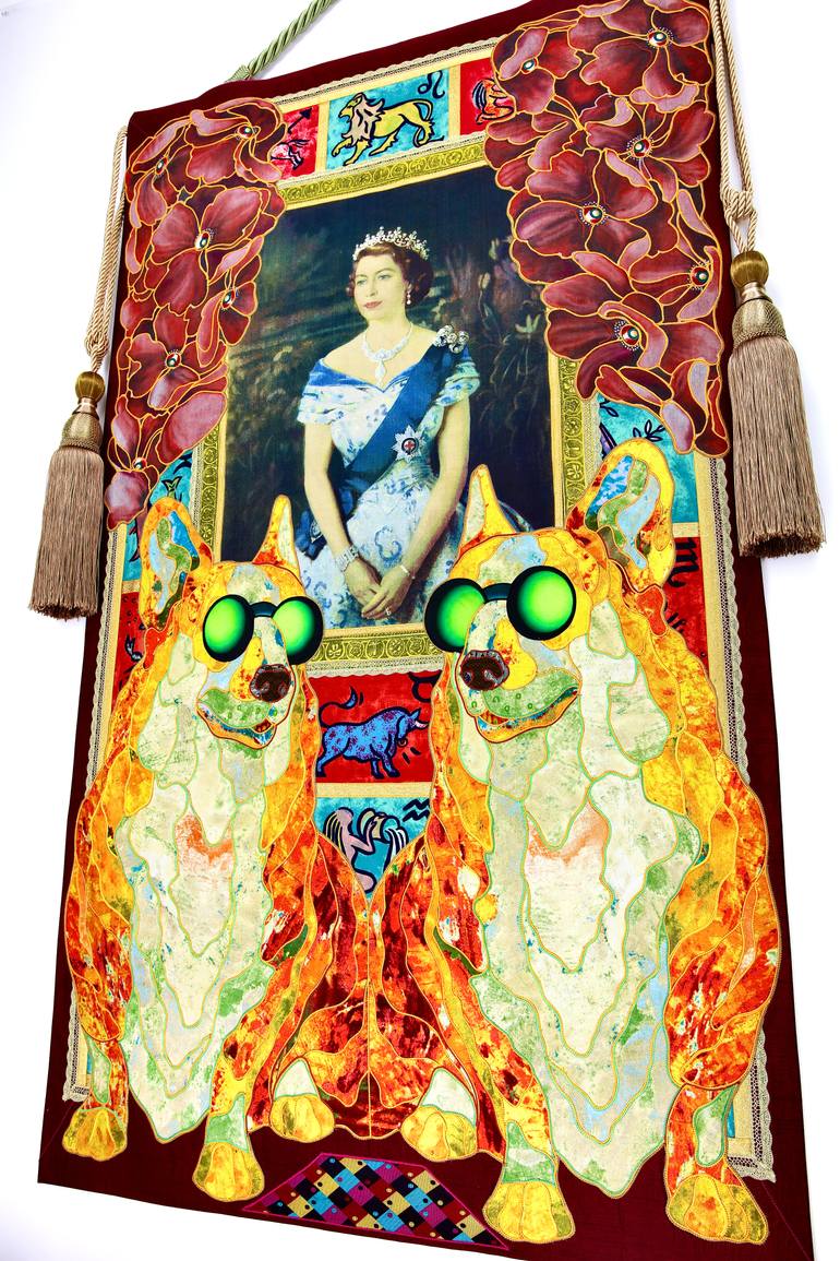 Original Abstract Politics Painting by Kostyantin Malginov