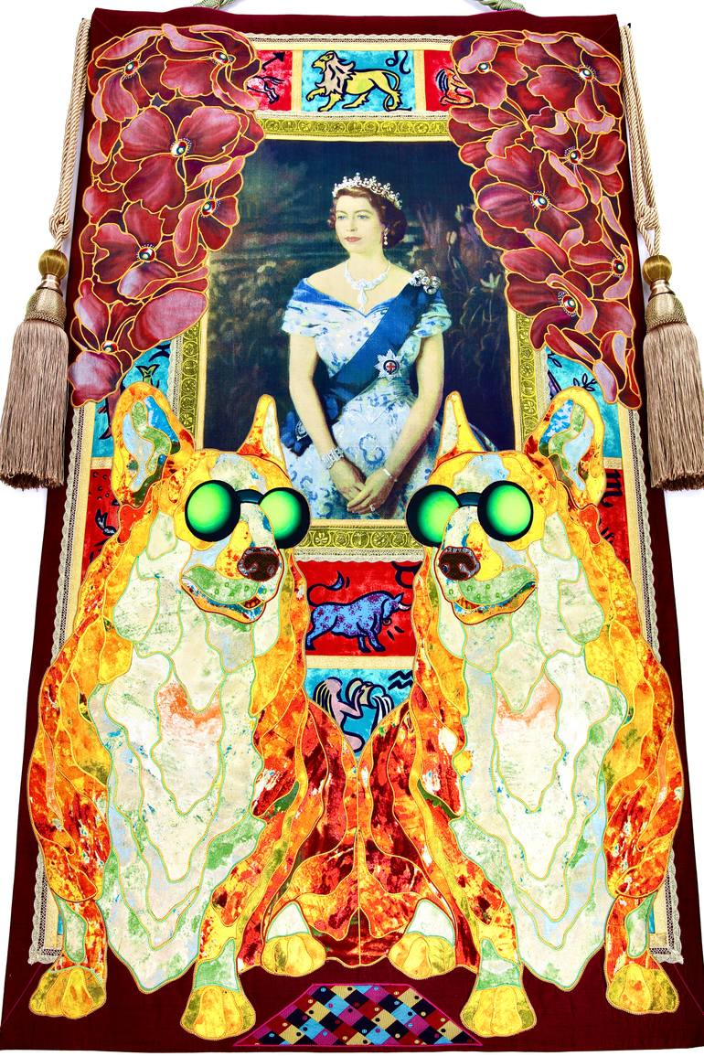 Original Abstract Politics Painting by Kostyantin Malginov