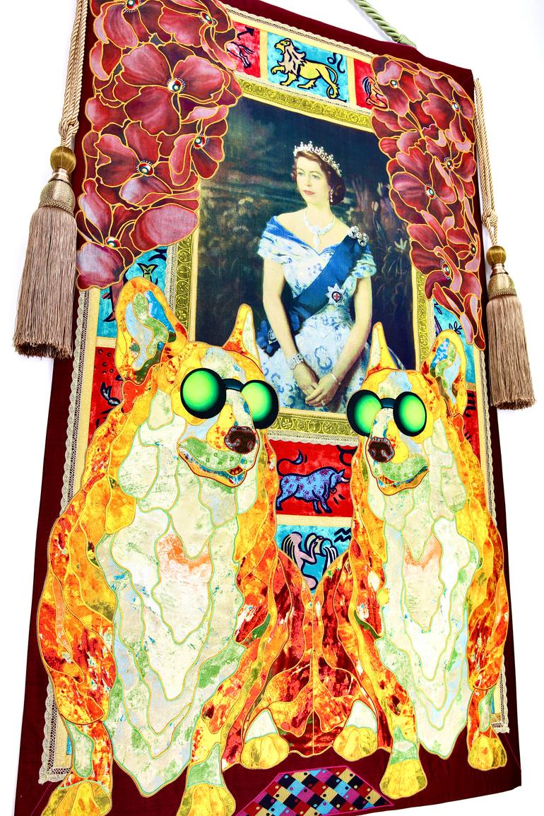 Original Abstract Politics Painting by Kostyantin Malginov