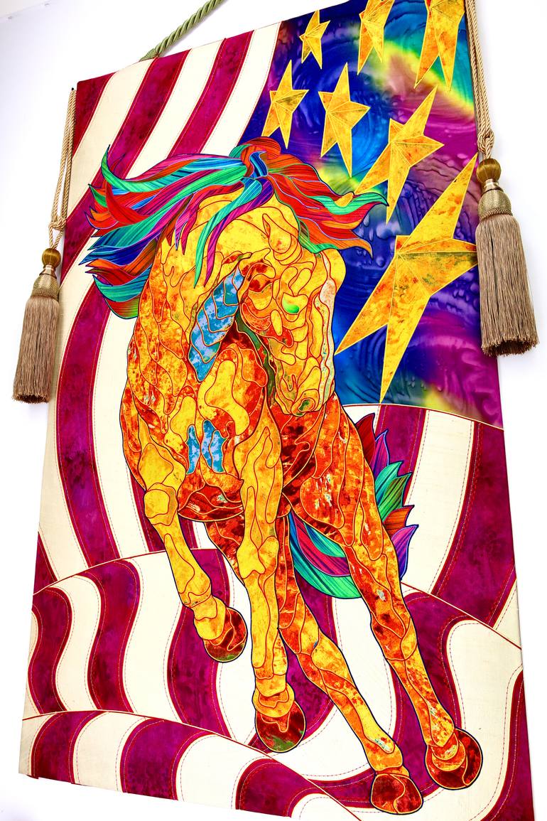 Original Contemporary Horse Painting by Kostyantin Malginov