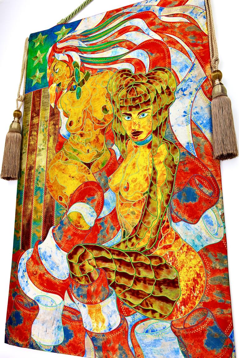 Original Contemporary Women Painting by Kostyantin Malginov