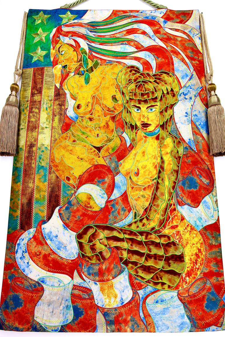 Original Contemporary Women Painting by Kostyantin Malginov