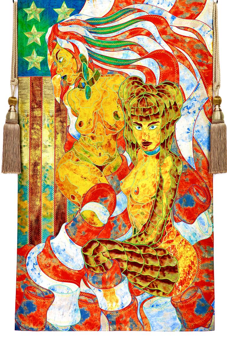 Original Contemporary Women Painting by Kostyantin Malginov