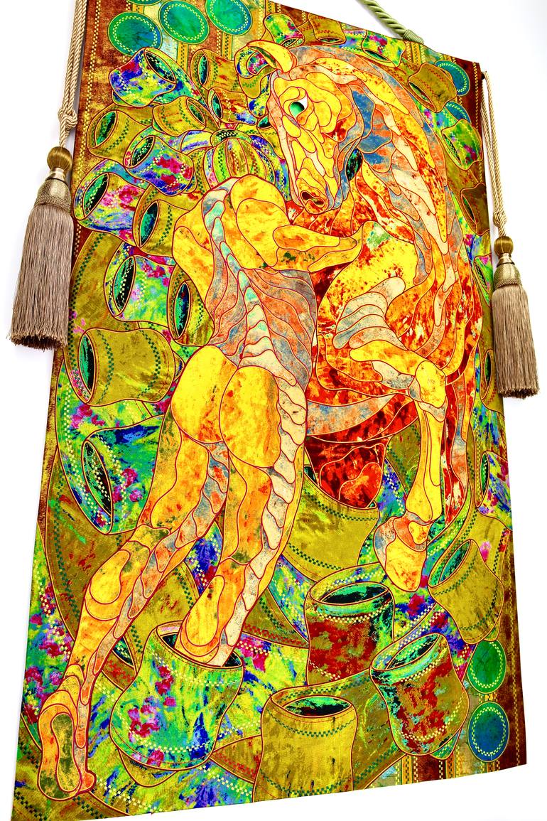 Original Contemporary Animal Painting by Kostyantin Malginov