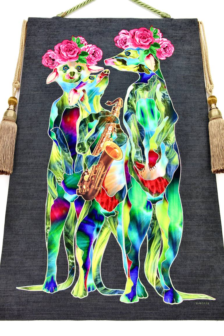 Original Conceptual Animal Painting by Kostyantin Malginov