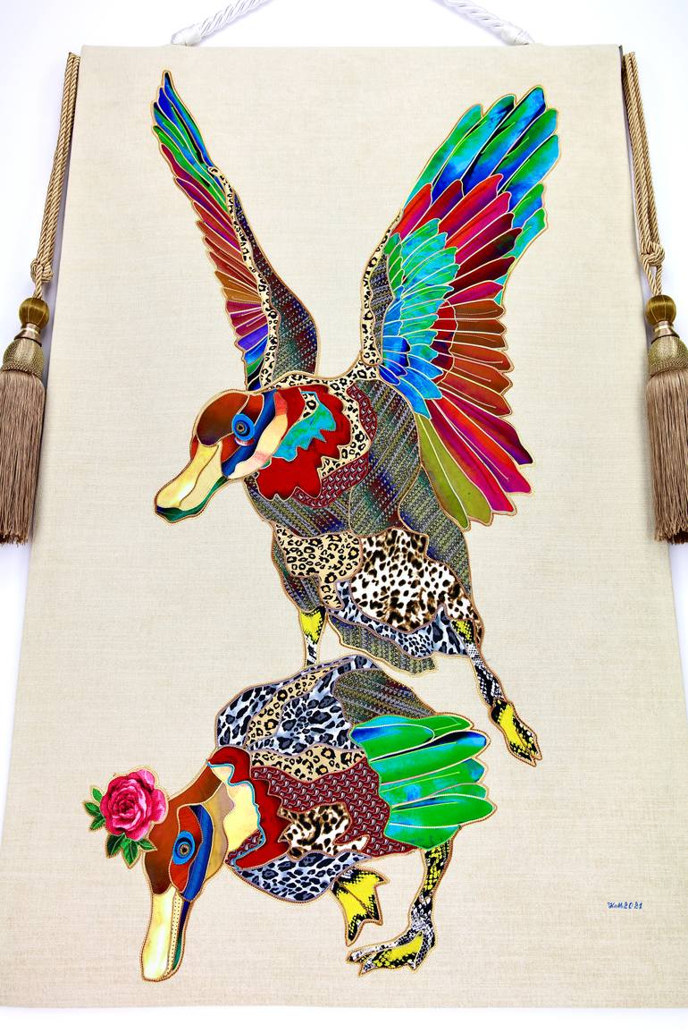 Original Contemporary Love Painting by Kostyantin Malginov