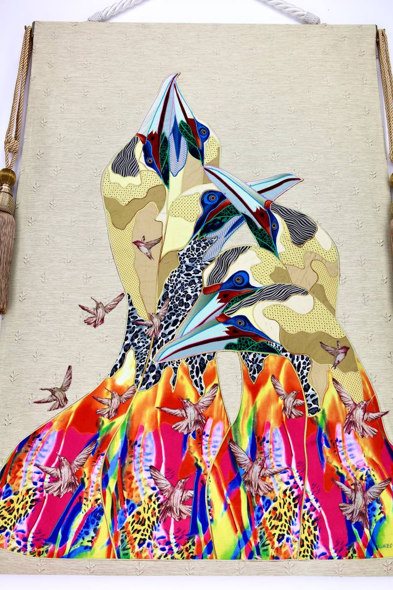 Original Contemporary Animal Painting by Kostyantin Malginov