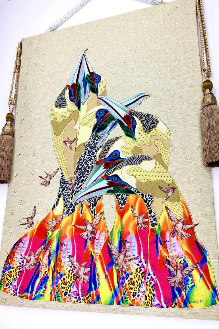 Original Contemporary Animal Painting by Kostyantin Malginov