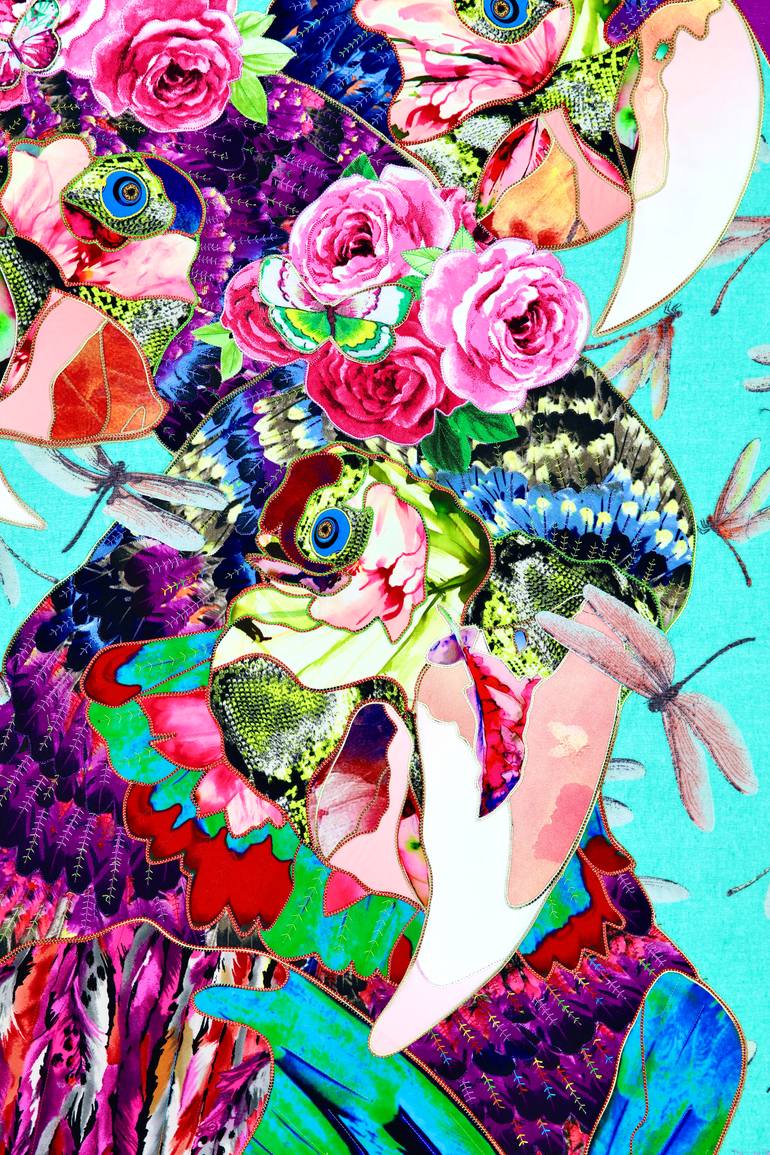 Original Conceptual Animal Painting by Kostyantin Malginov