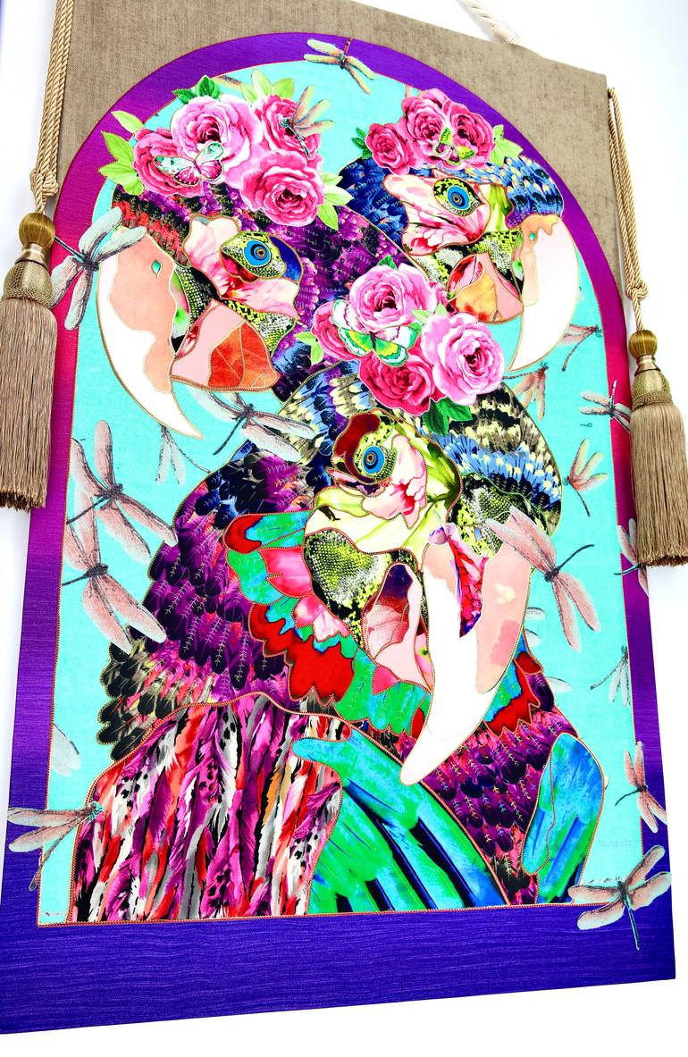 Original Conceptual Animal Painting by Kostyantin Malginov