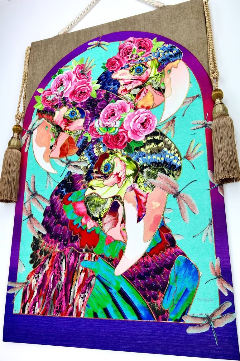 Original Conceptual Animal Painting by Kostyantin Malginov