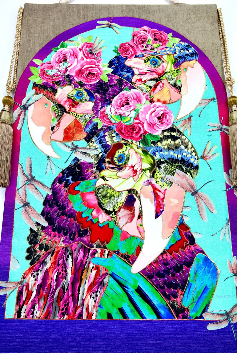 Original Conceptual Animal Painting by Kostyantin Malginov