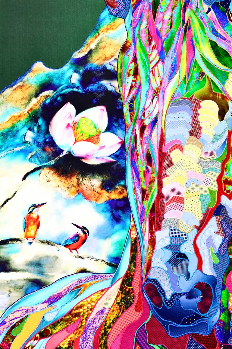 Original Conceptual Horse Mixed Media by Kostyantin Malginov