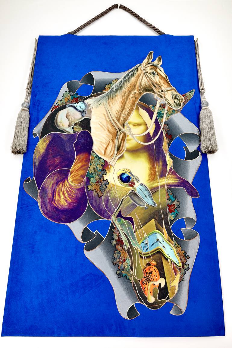 Original Fine Art Horse Painting by Kostyantin Malginov