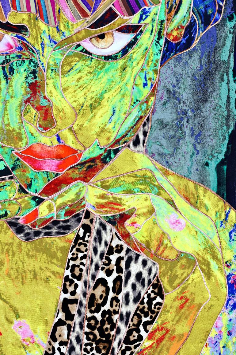 Original Conceptual Women Painting by Kostyantin Malginov