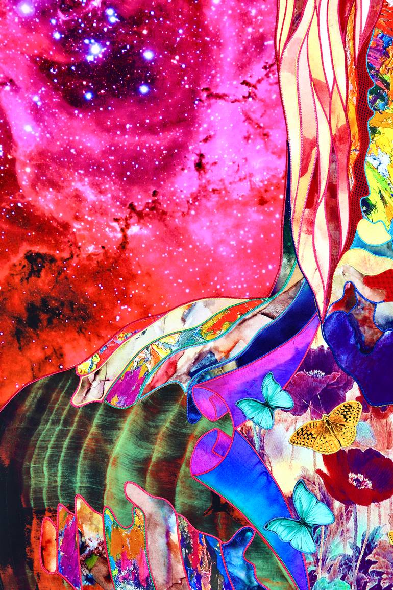 Original Conceptual Horse Mixed Media by Kostyantin Malginov