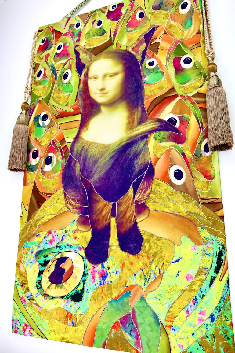 Original Contemporary Cats Painting by Kostyantin Malginov