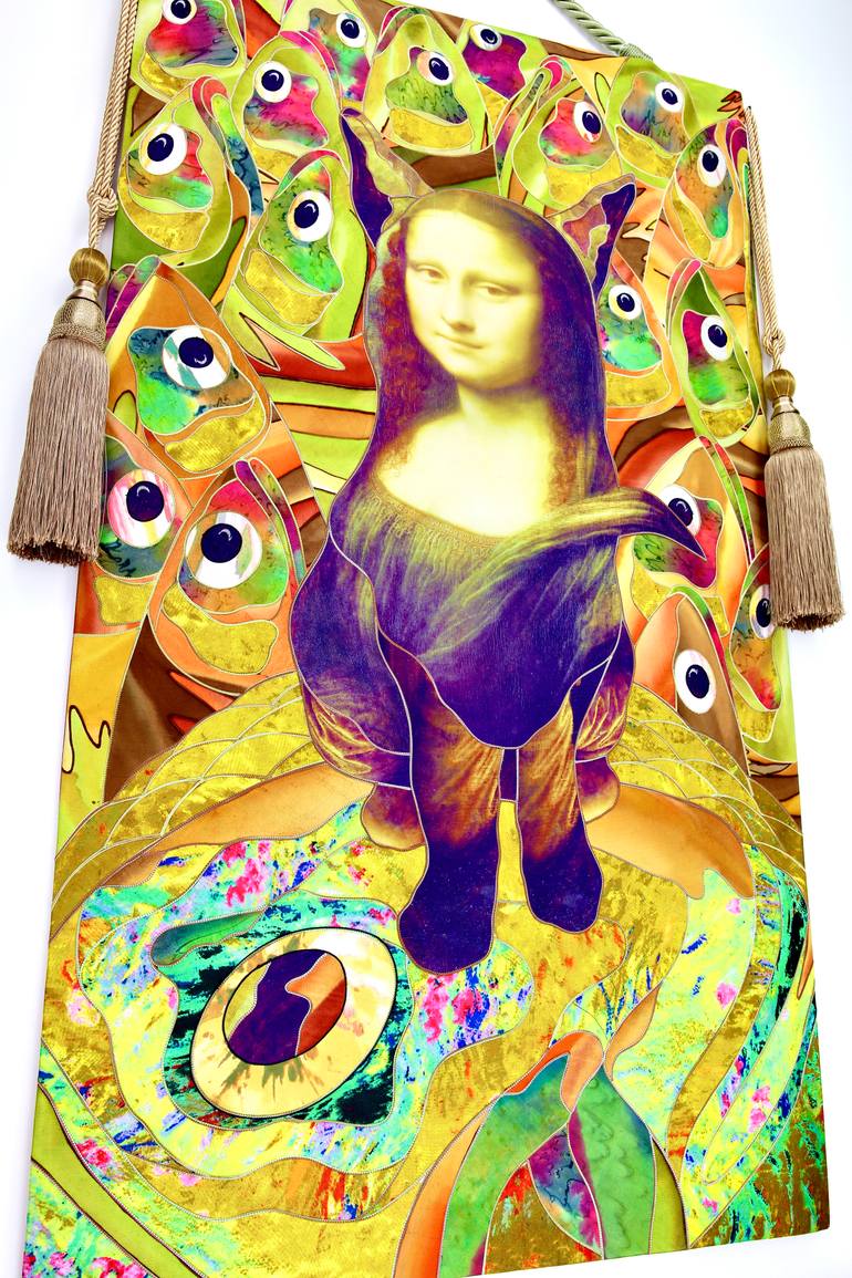 Original Contemporary Cats Painting by Kostyantin Malginov