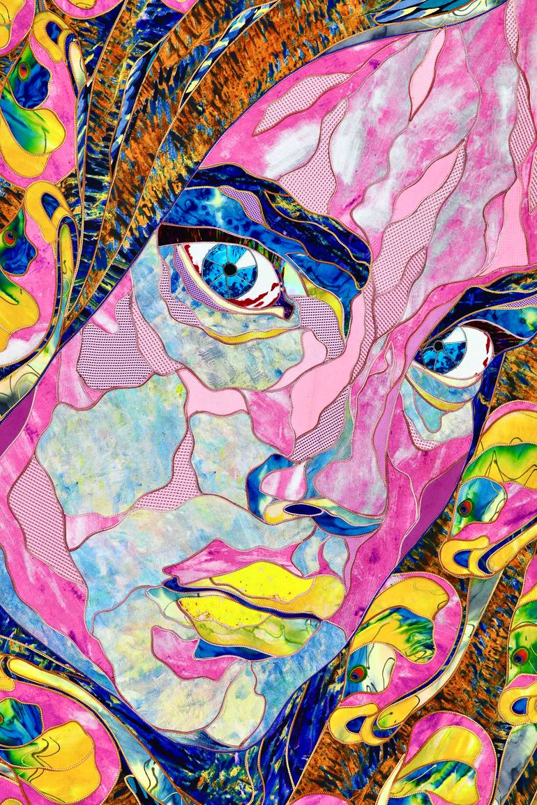 Original Contemporary Portrait Painting by Kostyantin Malginov