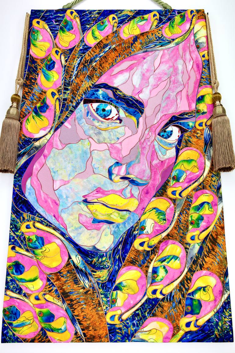 Original Contemporary Portrait Painting by Kostyantin Malginov