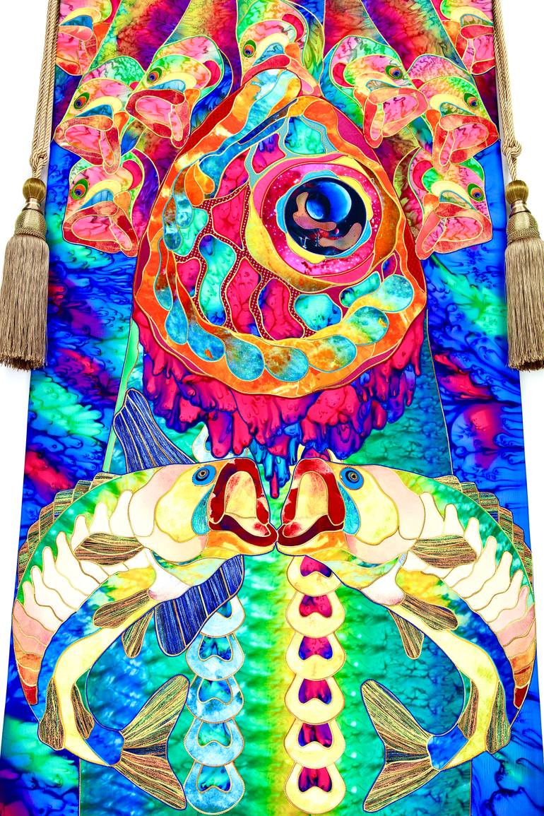 Original Conceptual Love Painting by Kostyantin Malginov