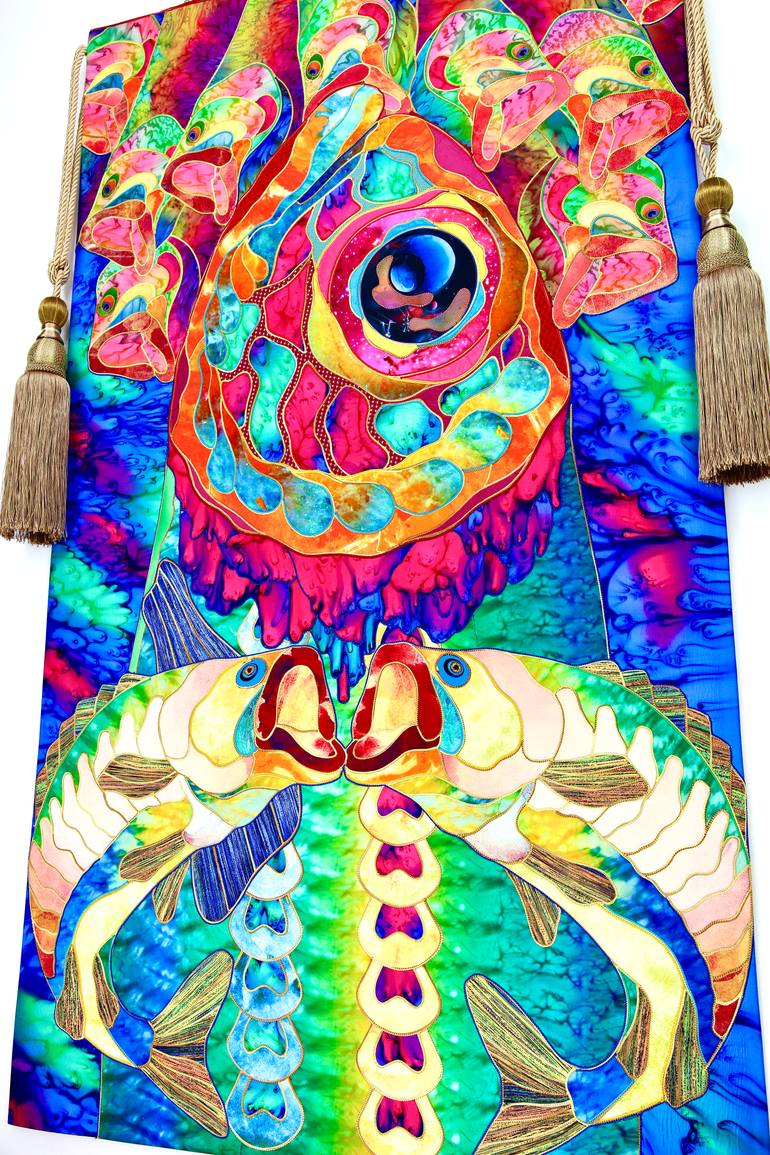 Original Conceptual Love Painting by Kostyantin Malginov