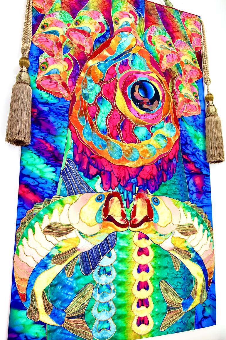 Original Conceptual Love Painting by Kostyantin Malginov