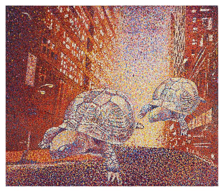 Brumm street Painting by Eldad Ziv | Saatchi Art