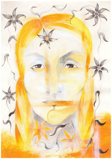 Original Portrait Paintings by Mem Aleph