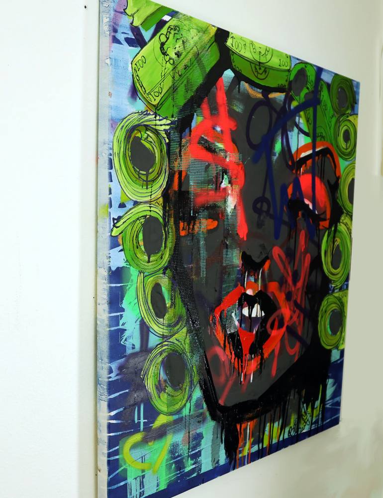 Original Pop Art Pop Culture/Celebrity Painting by Boo Deity