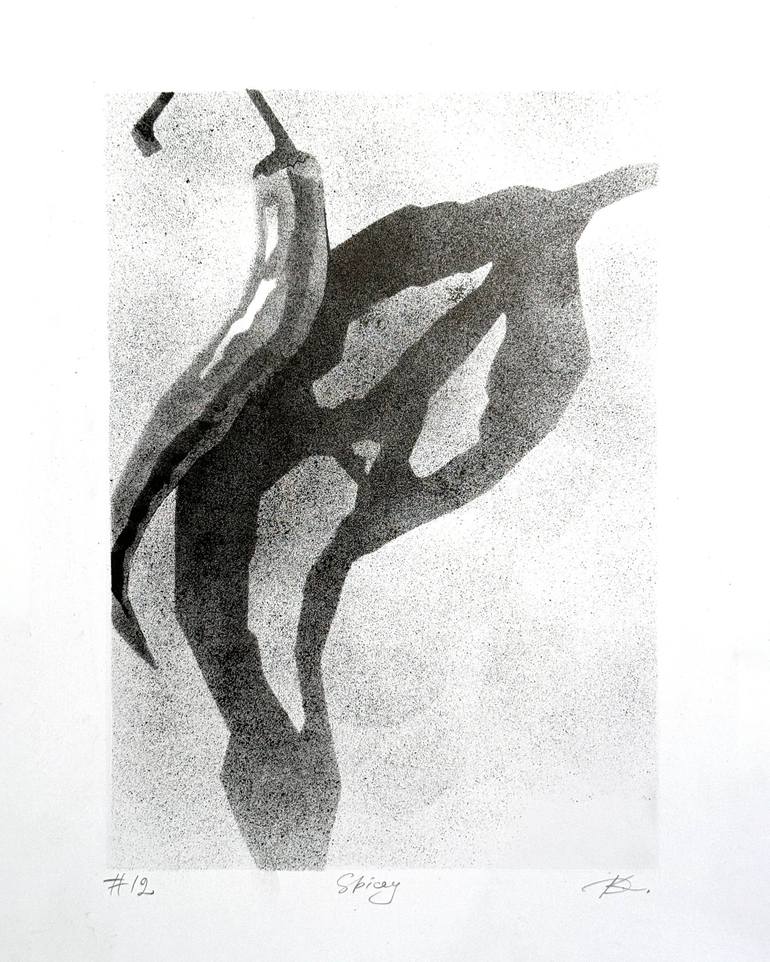 Print of Black & White Food & Drink Paintings by Daria Kraplak