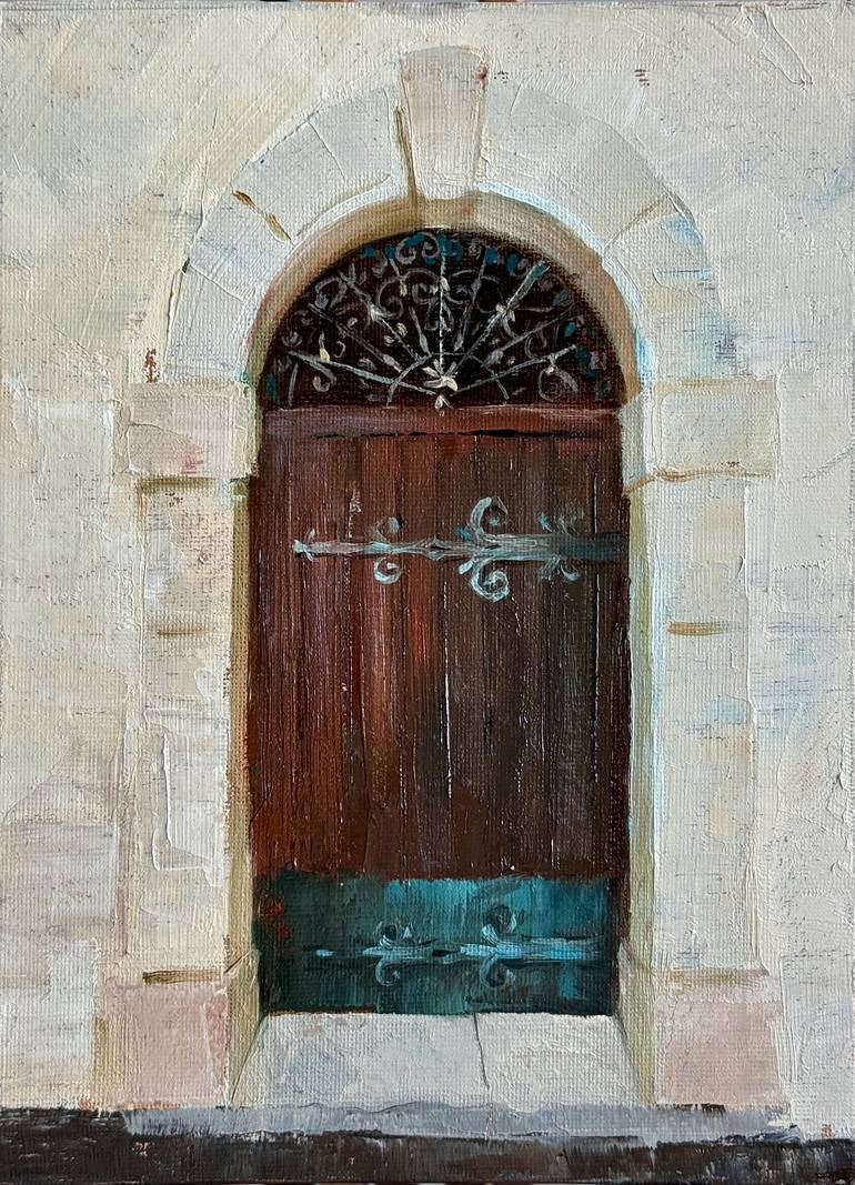 Original Classicism Architecture Paintings by Daria Kraplak