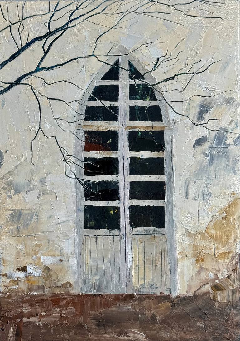 Original Realism Architecture Paintings by Daria Kraplak