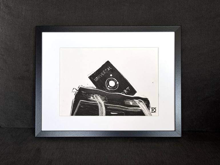 Original Illustration Travel Printmaking by Daria Kraplak