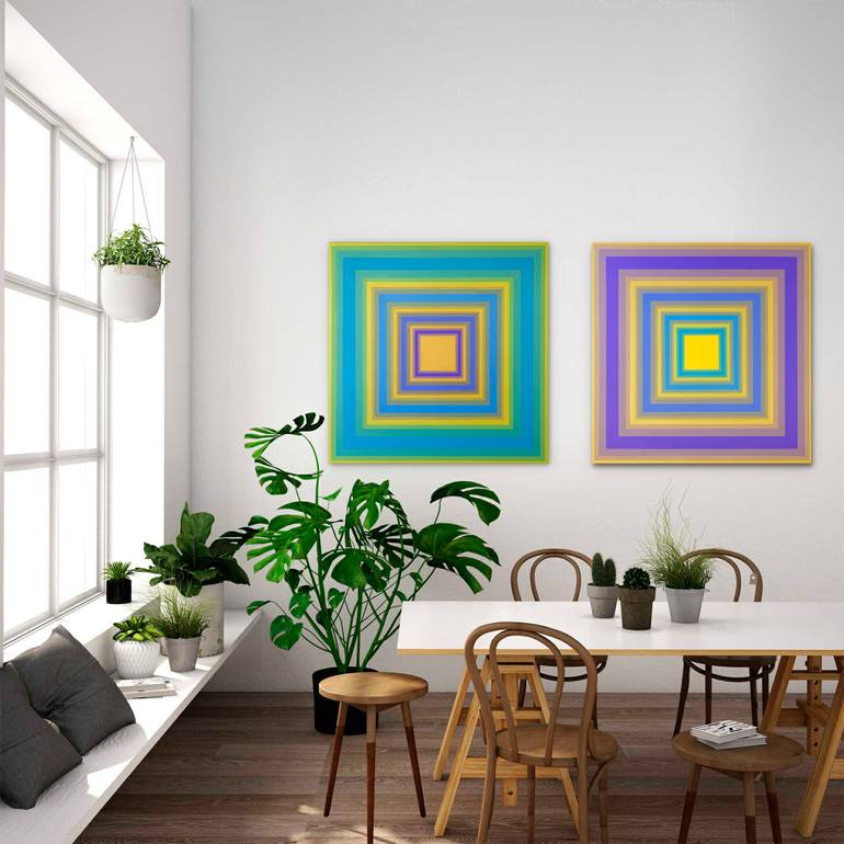 Original Minimalism Abstract Painting by Paul Westacott