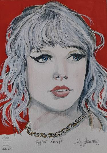 Print of Portraiture Pop Culture/Celebrity Paintings by Ray Johnstone