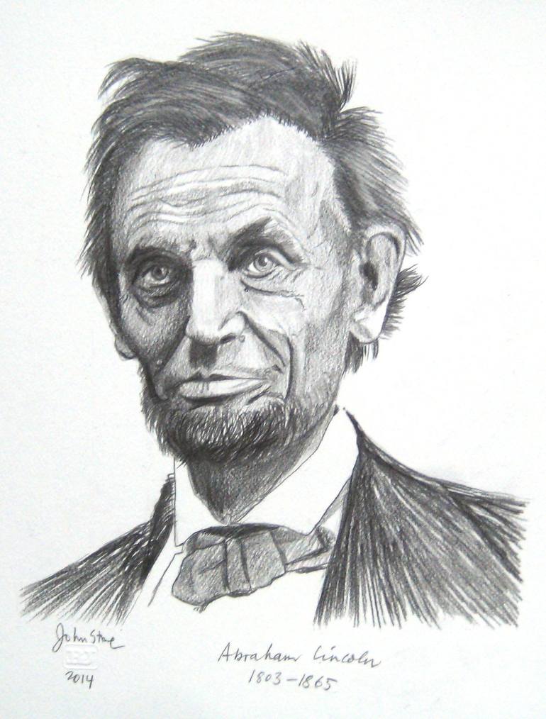 How To Draw Abraham Lincoln Easy