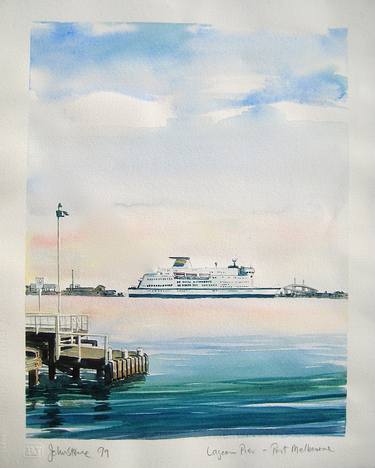 Print of Ship Paintings by Ray Johnstone