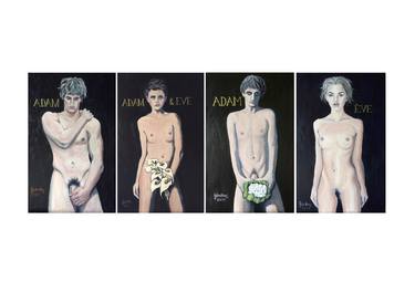 Original Figurative Nude Paintings by Ray Johnstone