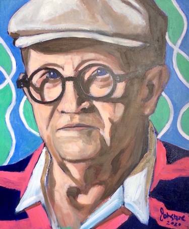 Portrait of David Hockney thumb