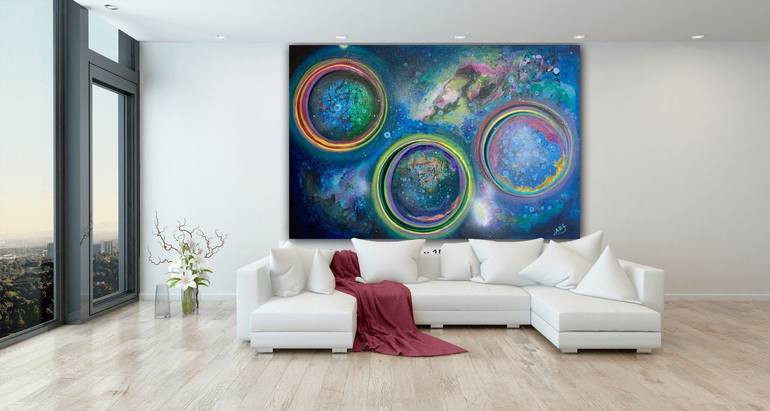 Original Abstract Painting by Anna Gledhill