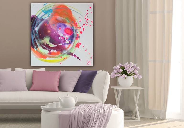 Original Abstract Painting by Anna Gledhill