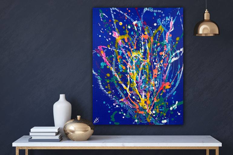 Original Abstract Painting by Anna Gledhill