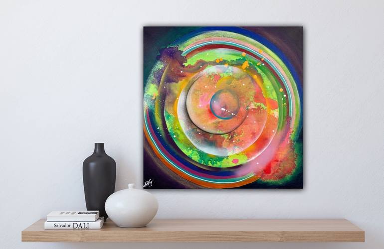 Original Abstract Painting by Anna Gledhill