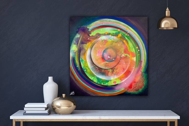 Original Abstract Painting by Anna Gledhill