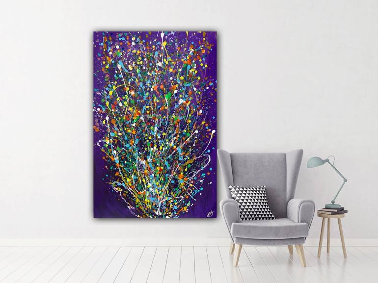 Original Abstract Painting by Anna Gledhill