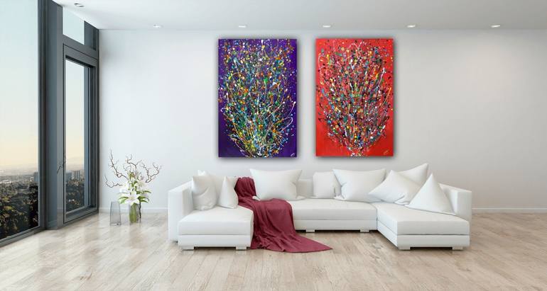 Original Abstract Painting by Anna Gledhill