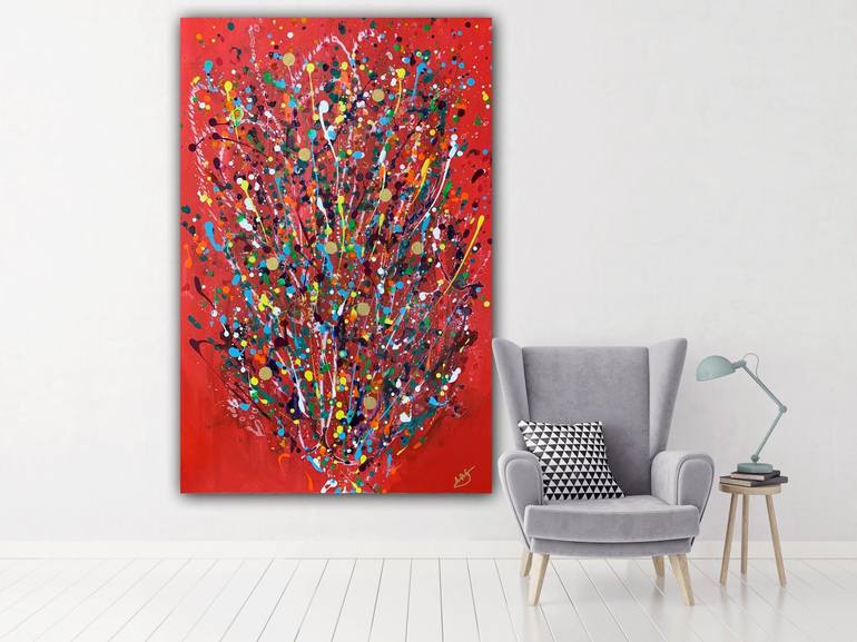 Original Abstract Painting by Anna Gledhill